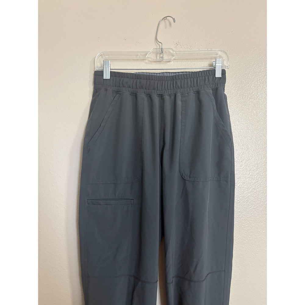 Scrubstar Premium Women's Scrub Joggers Pewter Gray Small Multi-Pocket